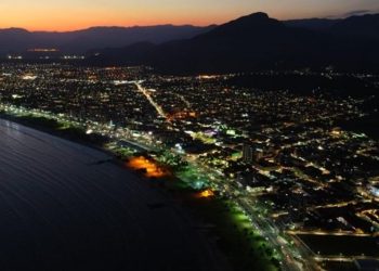 Instalação de 120 luminárias LED em agosto aumenta eficiência no consumo em 67% em Caraguá