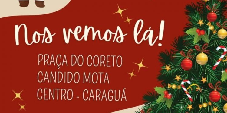 Em clima de Natal Praça Cândido Mota recebe Papai Noel nesta segunda-feira (19/12) às 19h