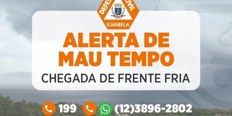 Defesa Civil de SP alerta para chegada de frente fria à região