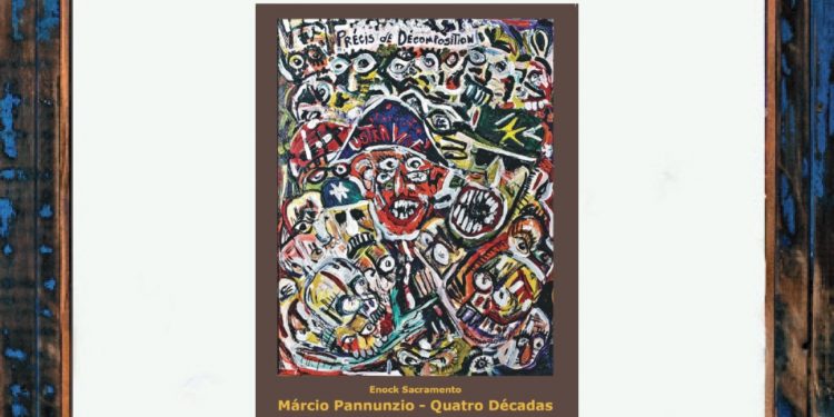 Lançamento do catálogo-livro ‘Márcio Pannunzio – Quatro Décadas’ acontece amanhã (14/06) às 17h na Biblioteca Municipal de Caraguá