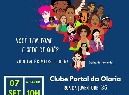 Evento ‘Litoral no Grito’ discute temas sociais e culturais e conta com feira de trocas, artesanatos e show no dia 07/09 em São Sebastião