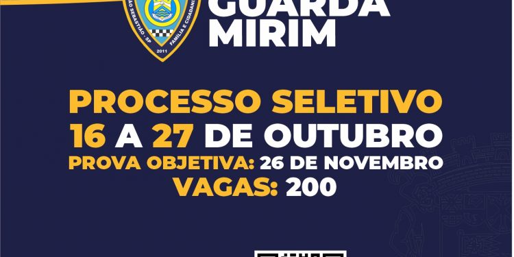 Prefeitura de São Sebastião abre em outubro (16 a 27/10) processo seletivo para 200 vagas na Guarda Mirim