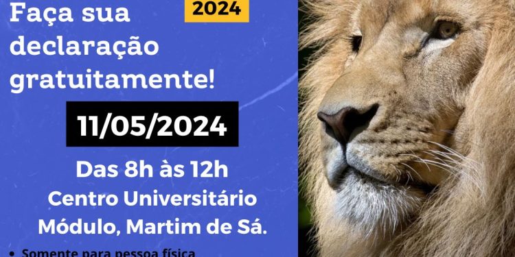 Módulo oferece suporte gratuito para declaração do Imposto de Renda 2024
